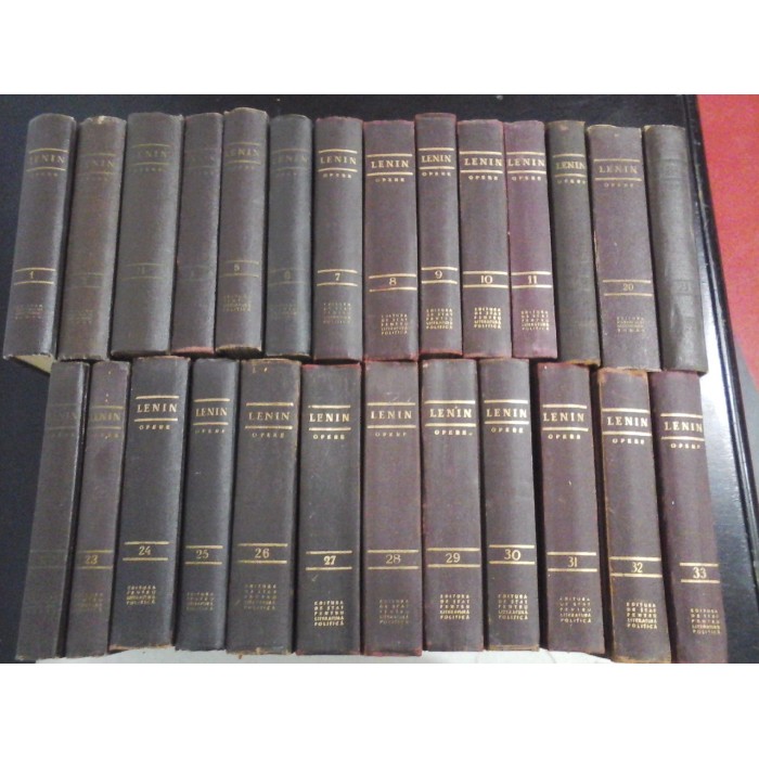 LENIN - OPERE - 26 volume - 1950